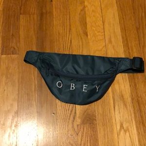 Obey fanny pack - dark green